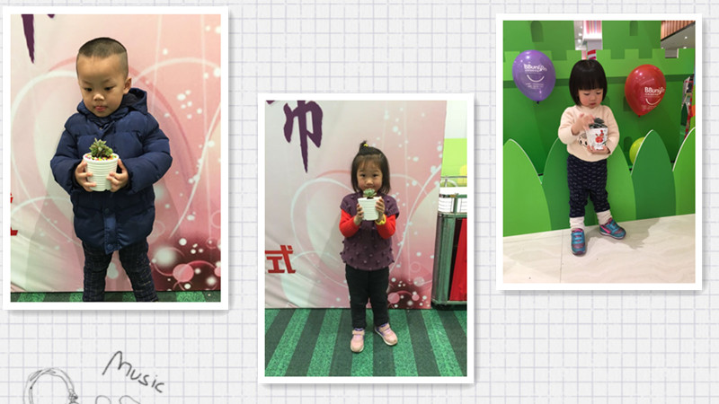 BBunion国际早教泉州中骏中心活动花絮:植树节多肉DIY,我们的绿色花园 BBunion国际早教泉州中骏中心活动花絮:植树节多肉DIY,我们的绿色花园