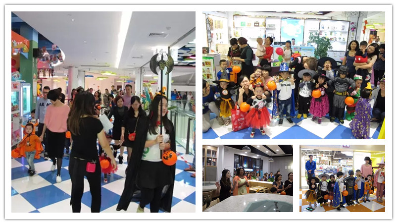 BBunion国际早教顺德中心活动花絮：万圣节开心鬼马大巡游